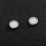 Maxbell Constellation Earrings Clips Stainless Steel Punk Magnet Ear Studs Pisces