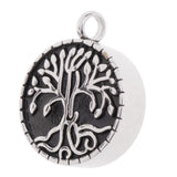 Maxbell Round Urn Urn Memorial Ash Keepsake Cremation Tree of Life Tree of Life 1