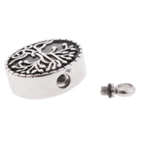 Maxbell Round Urn Urn Memorial Ash Keepsake Cremation Tree of Life Tree of Life 1