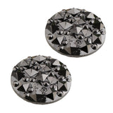 Maxbell Women Magnetic Hijab Pin Headscarf Abaya Clasp Brooch Shawl Magnet Black