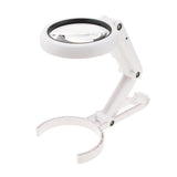 Maxbell Handheld Desk Reading Loupe LED Magnifying Magnifier 5X 11X Magnification
