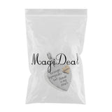 Maxbell Stainless Steel Love Heart Family Cremation Urn Pendant Keepsake Husband