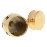 Maxbell Stainless Steel Cremation Urn Ash Memorial Jar Dog Paw