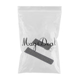 Maxbell 22mm Mens Waterproof Silicone Watch Strap Replace with Tool Set Blue Line