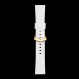 Maxbell Silicone Rubber Sport Replacement Watch Band Straps Gold Buckle  20mm
