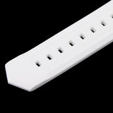 Maxbell Silicone Rubber Sport Replacement Watch Band Straps Gold Buckle  20mm