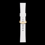 Maxbell Silicone Rubber Sport Replacement Watch Band Straps Gold Buckle  21mm