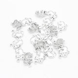 Maxbell 10pcs Silver Cute Elephant Shape Pendant DIY Earring Necklace Jewelry Beads