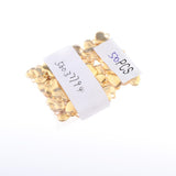 Maxbell 50pcs Vintage Love Heart Shape Necklace Bracelet Pendant Bead Gold