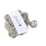 Maxbell 50pcs Pumpkin Shape Pendants Charms Beads Halloween Findings Bronze