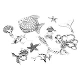 Maxbell Wholesale 13 Assorted Animal Styles Dolphin Fish Star Pendant Charms Craft