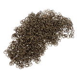 Maxbell 100pcs 5cm Extension Chain Necklace  Extenders Tail Chains Antique Bronze