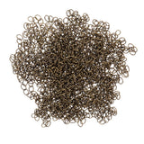 Maxbell 100pcs 5cm Extension Chain Necklace  Extenders Tail Chains Antique Bronze