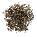 Maxbell 100pcs 5cm Extension Chain Necklace  Extenders Tail Chains Antique Bronze