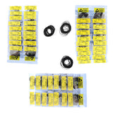 Maxbell 950pcs Rubber Silicone Watch Gasket O-Ring Back Case Seals 12mm-30mm 0.5mm