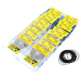 Maxbell 950pcs Rubber Silicone Watch Gasket O-Ring Back Case Seals 12mm-30mm 0.5mm