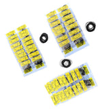 Maxbell 950pcs Rubber Silicone Watch Gasket O-Ring Back Case Seals 12mm-30mm 0.5mm