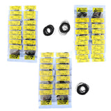 Maxbell 950pcs Rubber Silicone Watch Gasket O-Ring Back Case Seals 12mm-30mm 0.5mm