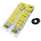 Maxbell 950pcs Rubber Silicone Watch Gasket O-Ring Back Case Seals 12mm-30mm 0.6mm