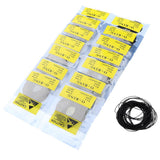 Maxbell 950pcs Rubber Silicone Watch Gasket O-Ring Back Case Seals 12mm-30mm 0.7mm