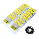 Maxbell 950pcs Rubber Silicone Watch Gasket O-Ring Back Case Seals 12mm-30mm 0.7mm