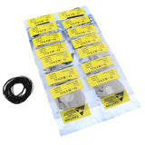 Maxbell 950pcs Rubber Silicone Watch Gasket O-Ring Back Case Seals 12mm-30mm 0.7mm