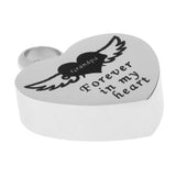 Maxbell Memorial Keepsake Necklace Mind Forever in My Heart Ashes Pendant  Grandpa