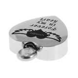 Maxbell Memorial Keepsake Necklace Mind Forever in My Heart Ashes Pendant  Grandpa