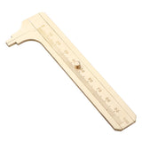 Maxbell Mini Sliding Gauge Bead Wire Jewelry Measuring Pocket Caliper 100mm Single