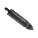 Maxbell Stainless Steel Bullet Shape Cross Cremation Urn Memorial Pendant grandpa