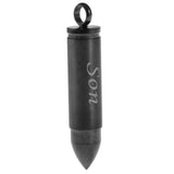 Maxbell Stainless Steel Bullet Shape Cross Cremation Urn Memorial Pendant son