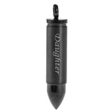 Maxbell Stainless Steel Bullet Shape Cross Cremation Urn Memorial Pendant daughter