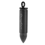 Maxbell Stainless Steel Bullet Shape Cross Cremation Urn Memorial Pendant daughter