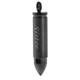 Maxbell Stainless Steel Bullet Shape Cross Cremation Urn Memorial Pendant sister