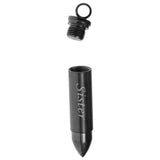 Maxbell Stainless Steel Bullet Shape Cross Cremation Urn Memorial Pendant sister