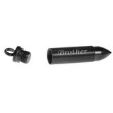Maxbell Stainless Steel Bullet Shape Cross Cremation Urn Memorial Pendant brother