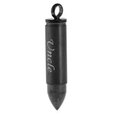 Maxbell Stainless Steel Bullet Shape Cross Cremation Urn Memorial Pendant uncle