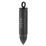 Maxbell Stainless Steel Bullet Shape Cross Cremation Urn Memorial Pendant wife