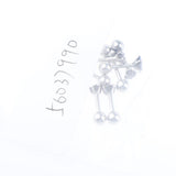 Maxbell 8 Pieces Stainless Steel Black Zircon Crystal Labret Lip Ear Earring 16g