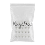 Maxbell 20Pcs DIY Handmade Craft Vintage Alloy Jewelry Accessory Heart Crown Pendant