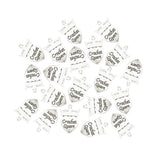 Maxbell 20Pcs DIY Handmade Craft Vintage Alloy Jewelry Accessory Heart Crown Pendant