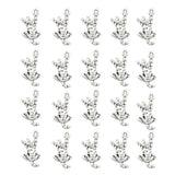 Maxbell 20pcs DIY Handmade Crafts Vintage Alloy Jewelry Accessories Kitten Pendants