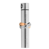 Maxbell Cremation Jewelry Together Forever Love Cylinder Pendant Memorial Husband