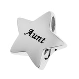 Maxbell Stainless Steel Star Memorial Pendant Ashes Urn Cremation Jewelry Aunt