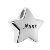 Maxbell Stainless Steel Star Memorial Pendant Ashes Urn Cremation Jewelry Aunt