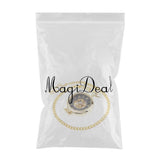 Maxbell Men Women Hand Wind Mechanical Pocket Watch with Chain Skeleton Dial Watch