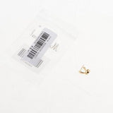 Maxbell 925 Sterling Silver Pinch Clip Bail Clasp Charm Pendant Connector Gold 6.5mm