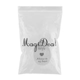 Maxbell Always in My Heart Waterdrop Urn Memorial Ash Keepsake Pendant Wife