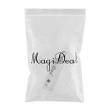 Maxbell Stainless Steel Cube Urn Memorial Ash Keepsake Cremation Pendant Dad