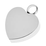 Maxbell Stainless Steel Heartbeat ECG Cremation Urn Memorial Pendant Mom